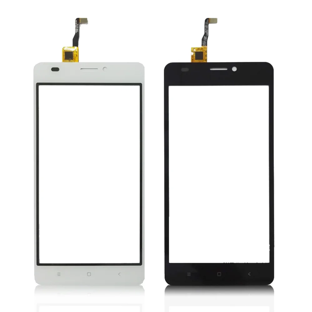 Mobile Phone Front Glass Sensor For Bravis A503 Touch Sreen Digitizer Panel With Tape Replacement