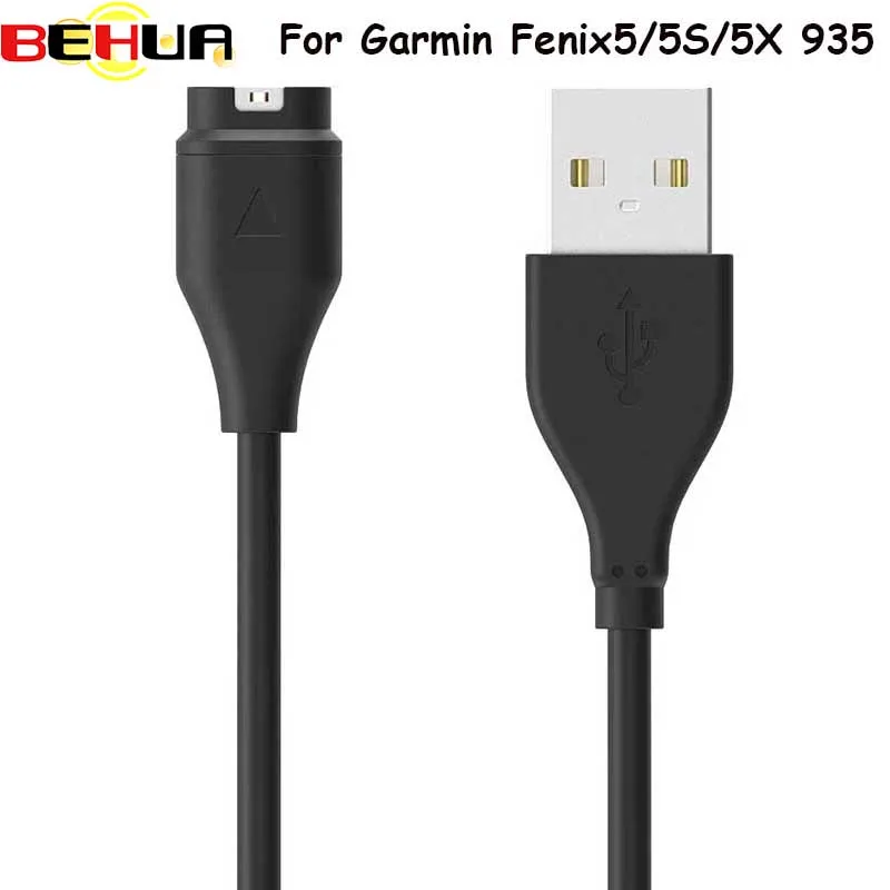 BEHUA USB Charger Cable Charging Dock Wire Cord for Garmin Fenix 5 5s 5X Forerunner 935 245 Smart Watch Charging Sync Data Cable