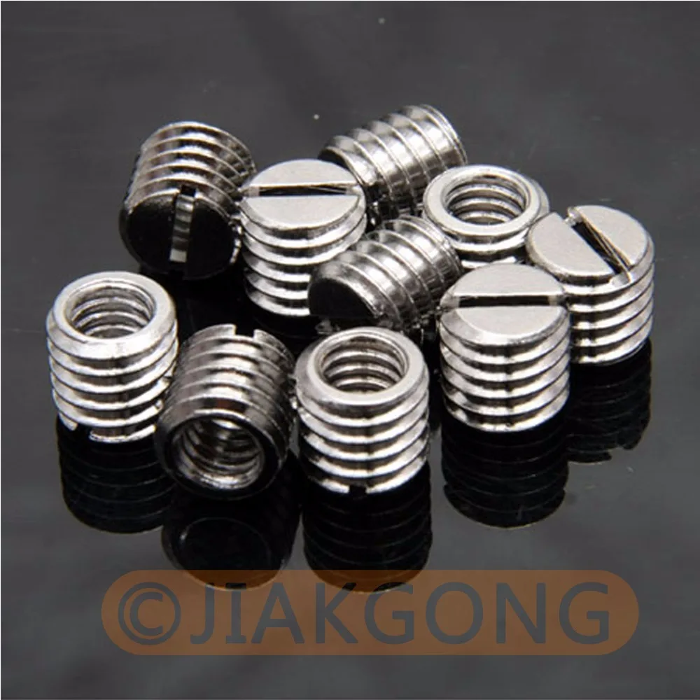 10ชิ้น1/4 "หญิง3/8"ชายสกรูอะแดปเตอร์TN-2