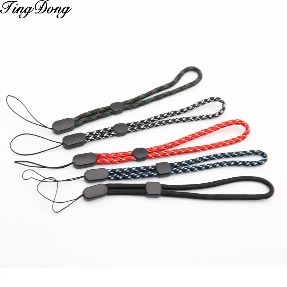 قابل للتعديل المعصم حزام اليد الحبل للهاتف آيفون سامسونج كاميرا GoPro USB فلاش محركات المفاتيح بطاقة الهوية keywire المفاتيح