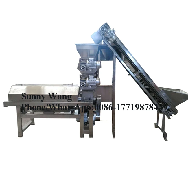 Automatic Pomegranate peeling machine 1-1.5t/h Pomegranate Aril separator Pomegranate Juice Processing Machine