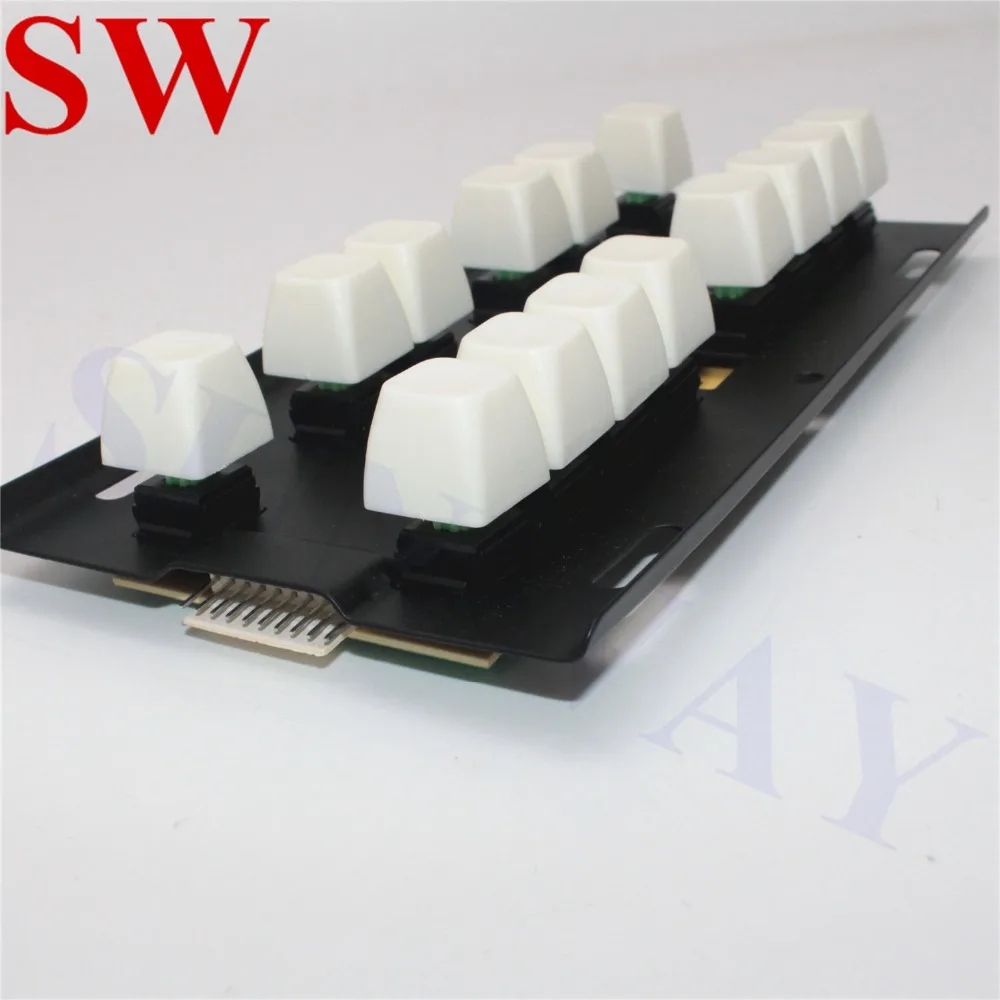 14 K/15 K toetsenbord voor fruit cocktail/fruit koning/mario/Casino/Slot/wolf 2 Game PCB Board voor muntautomaat Arcade Game Machine