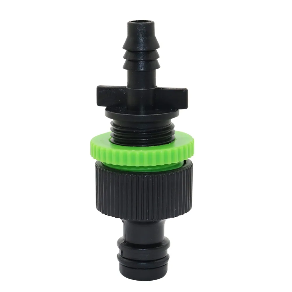 1 Set 1/2 Inch To 3/4 Inch Thread Connector Garden Water Kits Irrigation Quick Connectors Home Garden Watering Accessories