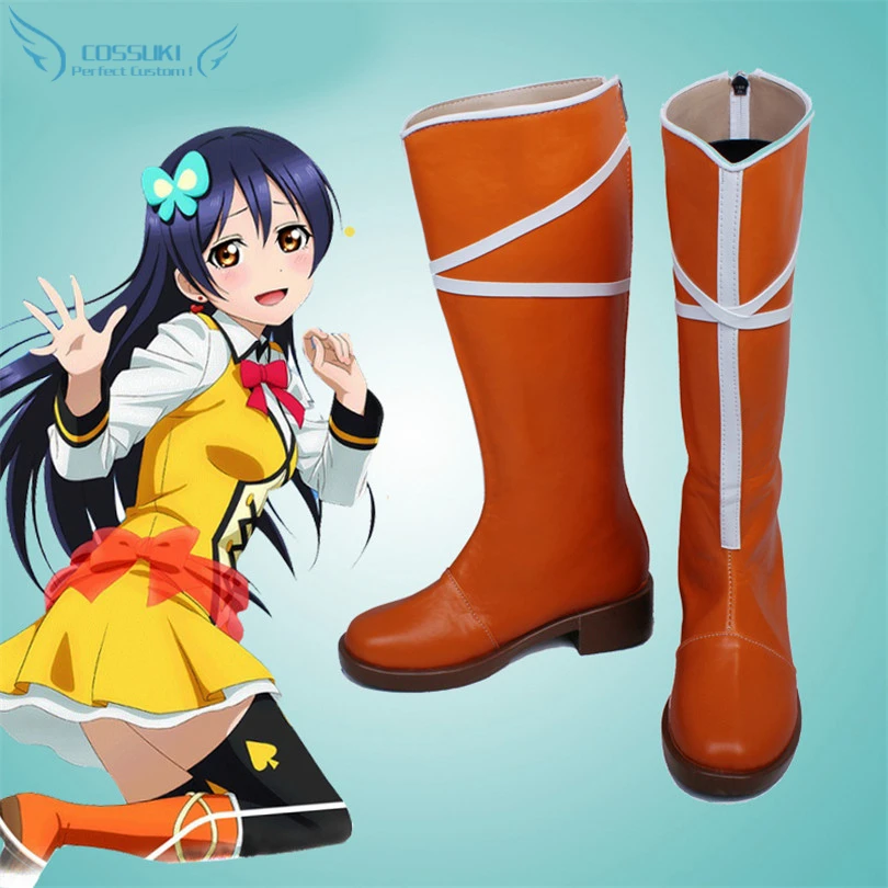 

Love Live Sonoda Umi Cosplay Shoes Boots Professional Handmade ! Perfect Custom For You !