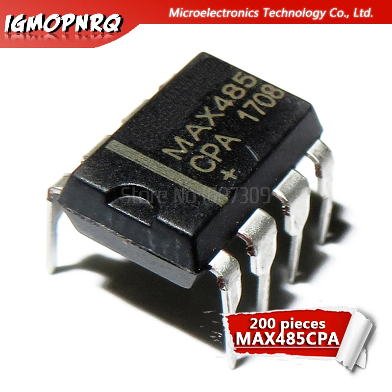 200PCS MAX485CPA DIP8 MAX485 DIP new and original IC