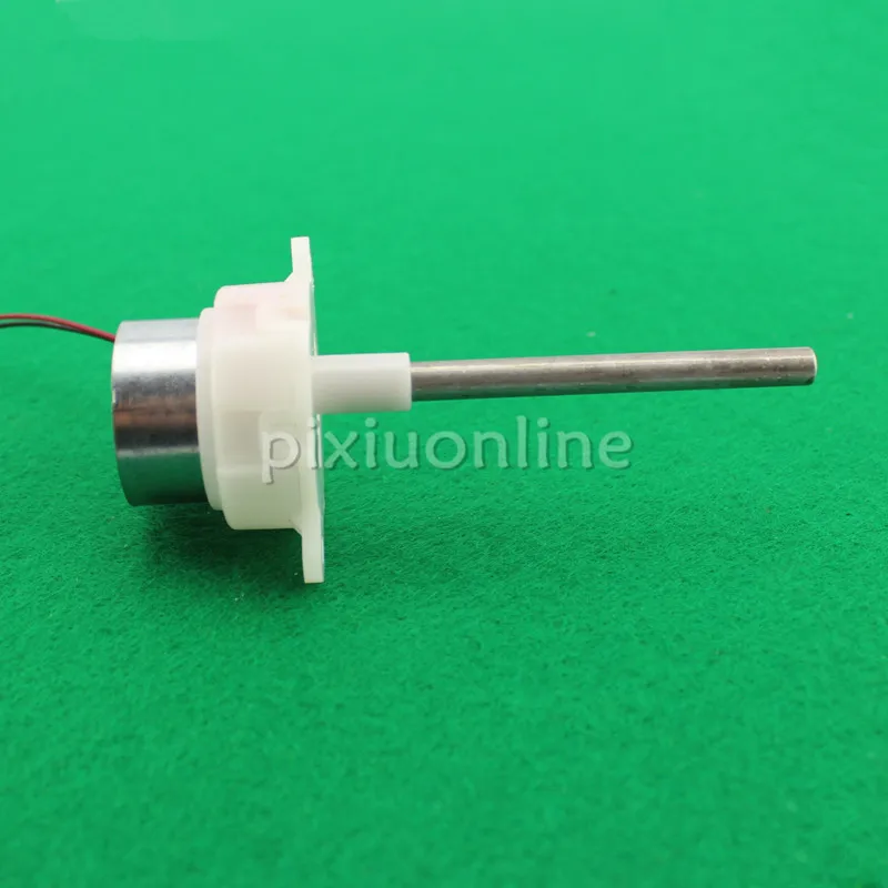 J210b Round White 300 Gear DC Motor Long Blind Hole Shaft fit Solar energy Low Speed and Mute DIY Motor Sell at a Loss