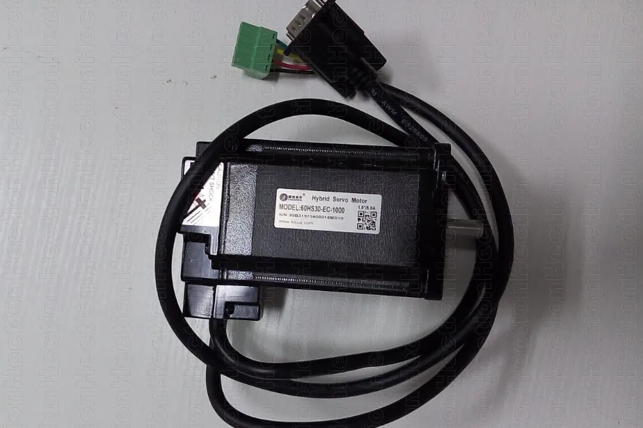 300W Leadshine 2-phase Easy servo motor 60HBM30-1000 NEMA 24 out 3.0NM encoder 1000 make up a CNC closed loop system