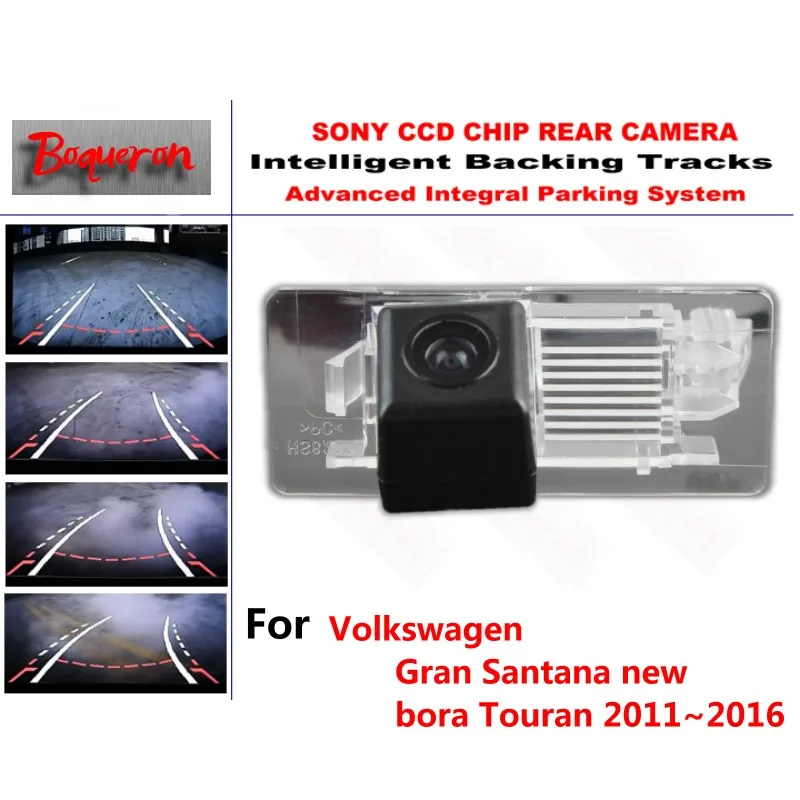 

for Volkswagen Gran Santana new bora Touran CCD Car Backup Parking Camera Intelligent Tracks Dynamic Guidance Rear View Camera