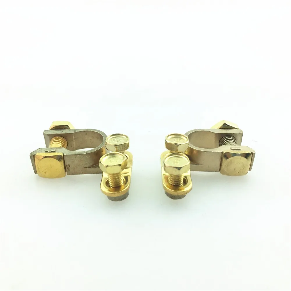 STARPAD Car battery head connector pure copper battery terminal head connector terminal thickened copper clip 4pcs