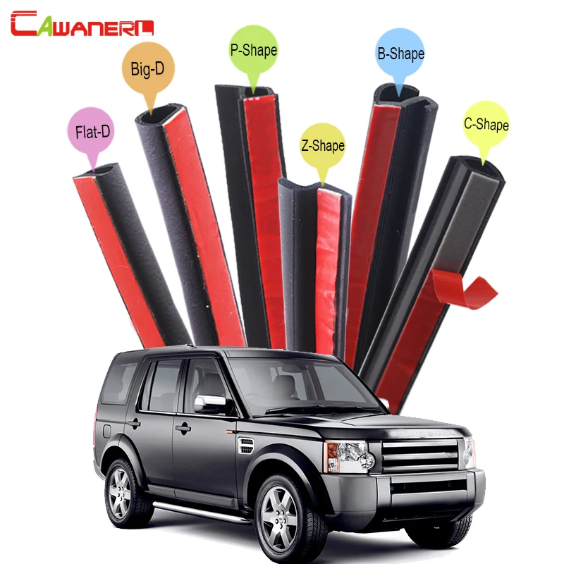 

Cawanerl Car Styling Rubber Sealing Seal Strip Kit Weatherstrip Seal Edging Trim For Land Rover Discovery Freelander