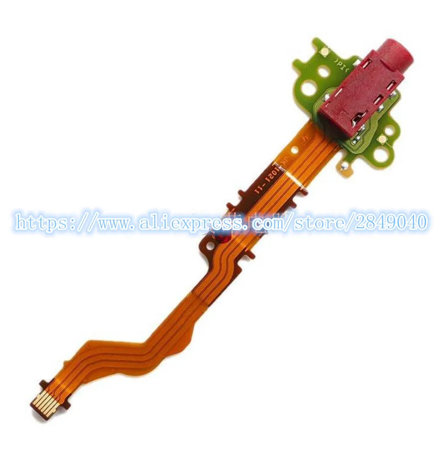 Repair Parts For Sony A7RM3 ILCE-7RM3 Mic Microphone Interface Cable JK-1021 Mount A2196478A