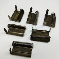 30 pcs/lot Bronze metal buckle Suspenders adjustment buckles Craft Sewing materials Garment Accessories 2.0cm/2.5cm