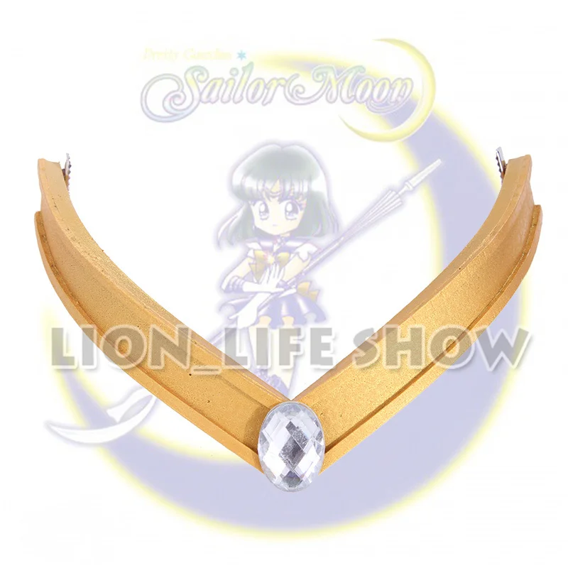 25. Kryształowa księżniczka Saturn Sailor Saturn Tomoe Hotaru nakrycia głowy z pałąkiem na głowę rekwizyt Cosplay akcesoria cosplay hairwear — zdjęcie 4