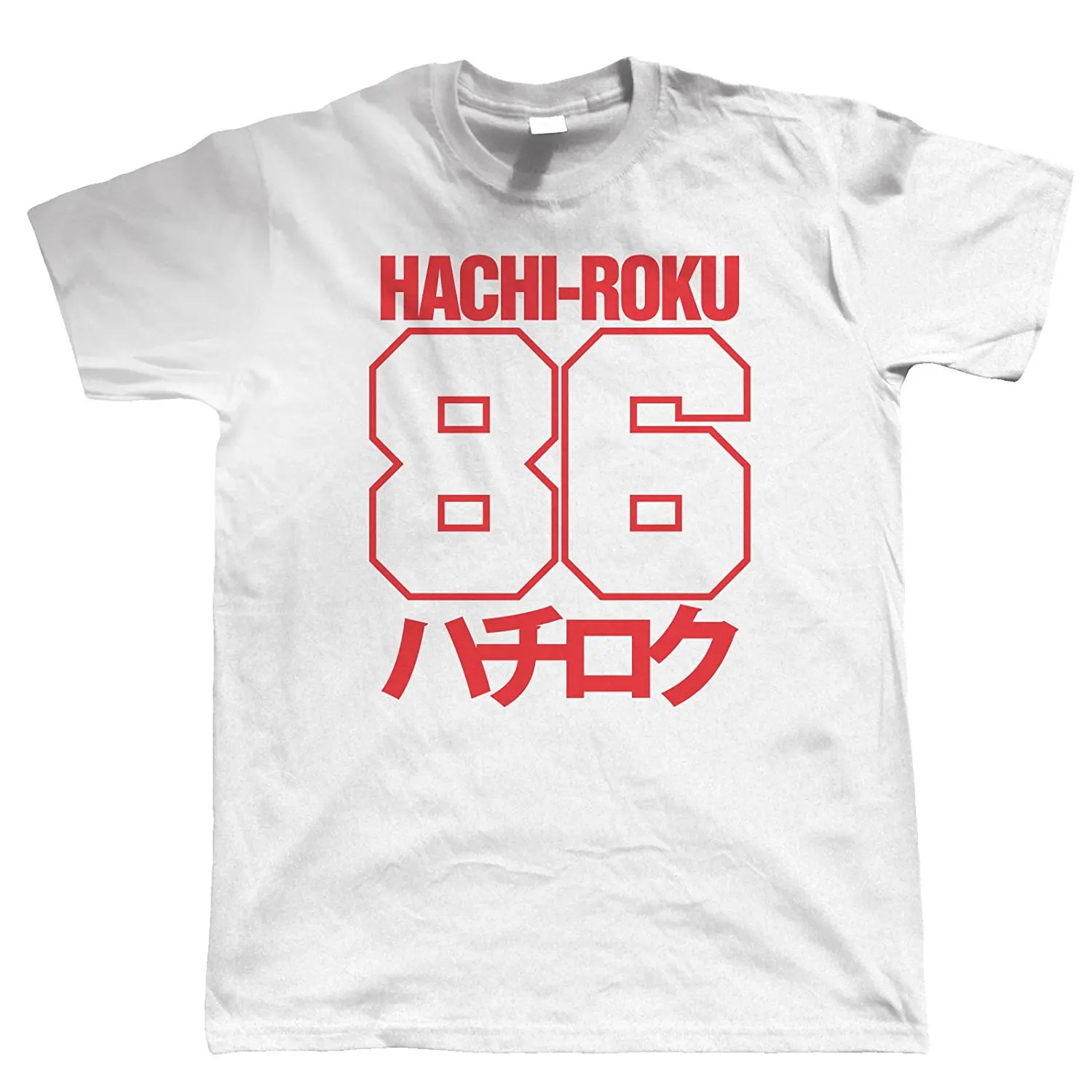 Men Tops Tees 2019 Summer Fashion New Printed T Shirt Short Sleeve Men Hachi-Roku 86 Ae86 Mens Drifting Mens T Shirts