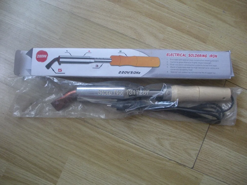 Frete grátis! Ferro de solda elétrico 200w, ferro de solda 200w