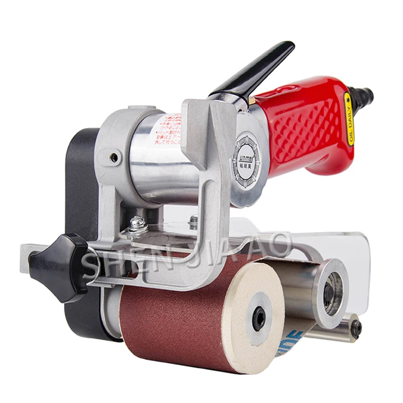 Máquina Pneumática de Trefilação de Arame com Anel. Máquina de Moagem com Metal e Aço Inoxidável. Peça.