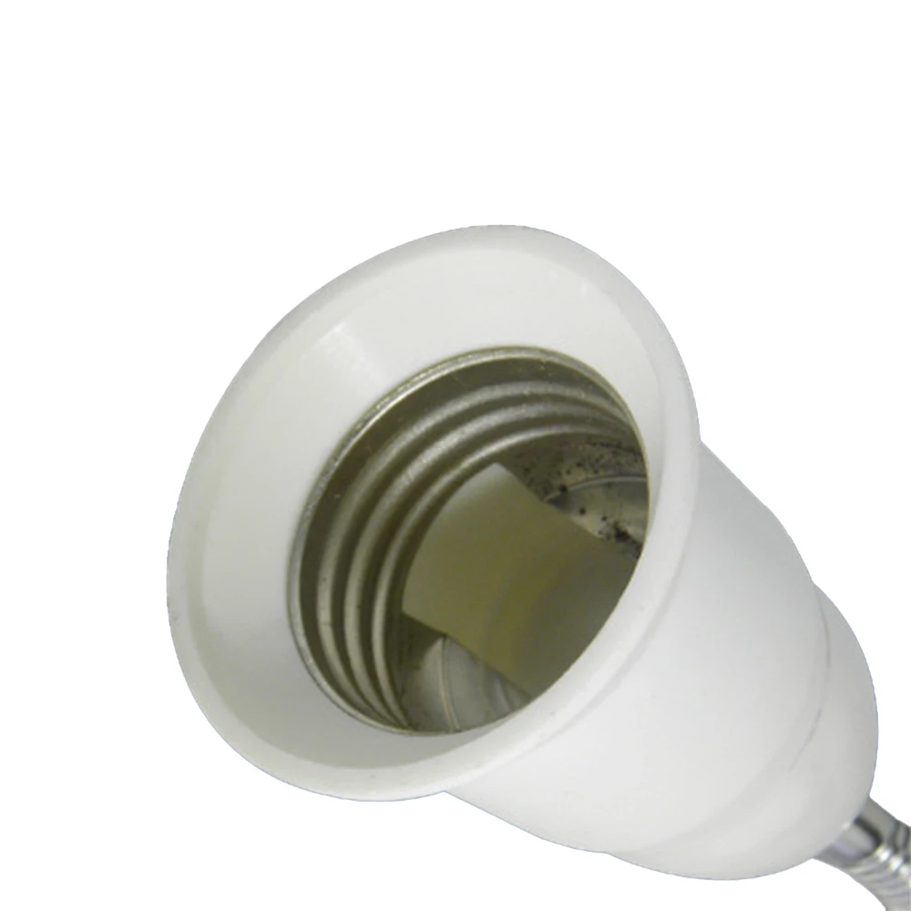 LED Light Lamp Bulb Extend Adapter Wall Socket Lamp Base Holder E27 Flexible Extension Converter Screw Socket E27 Socket US/ EU