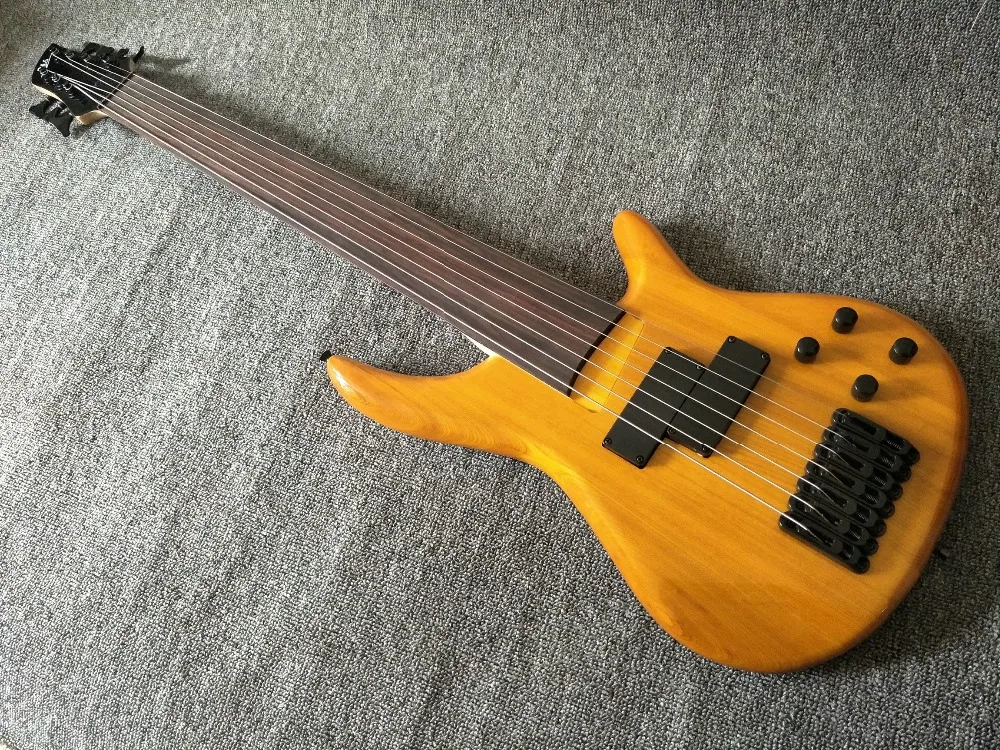 7 String Bass Guitar no Fret Fretless 7 strings Electric bass Guitar