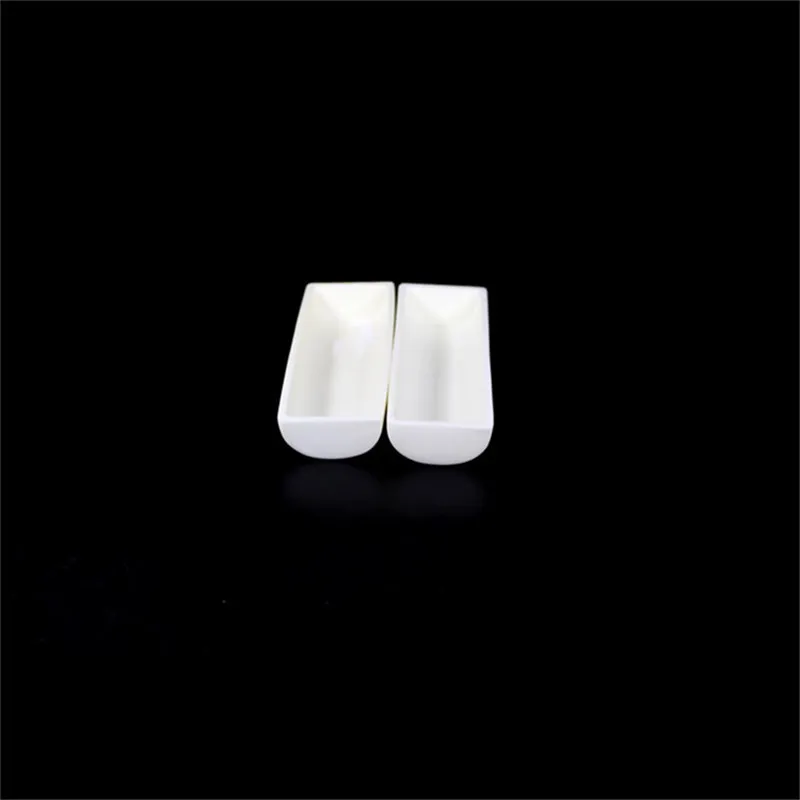 

99.3% alumina crucible / OD*ID=50*40mm/ Semicircle corundum crucible / Al2O3 ceramic crucible / Sintered crucible