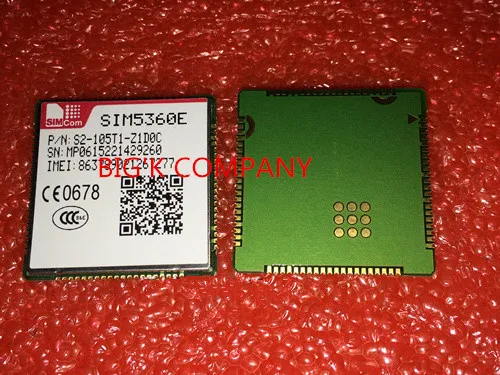 

2pcs/lot SIMCOM SIM5360E 3G WCDMA GSM/GPRS/EDGE/GPS module 100% New Original For PDA MID PND AIM POS