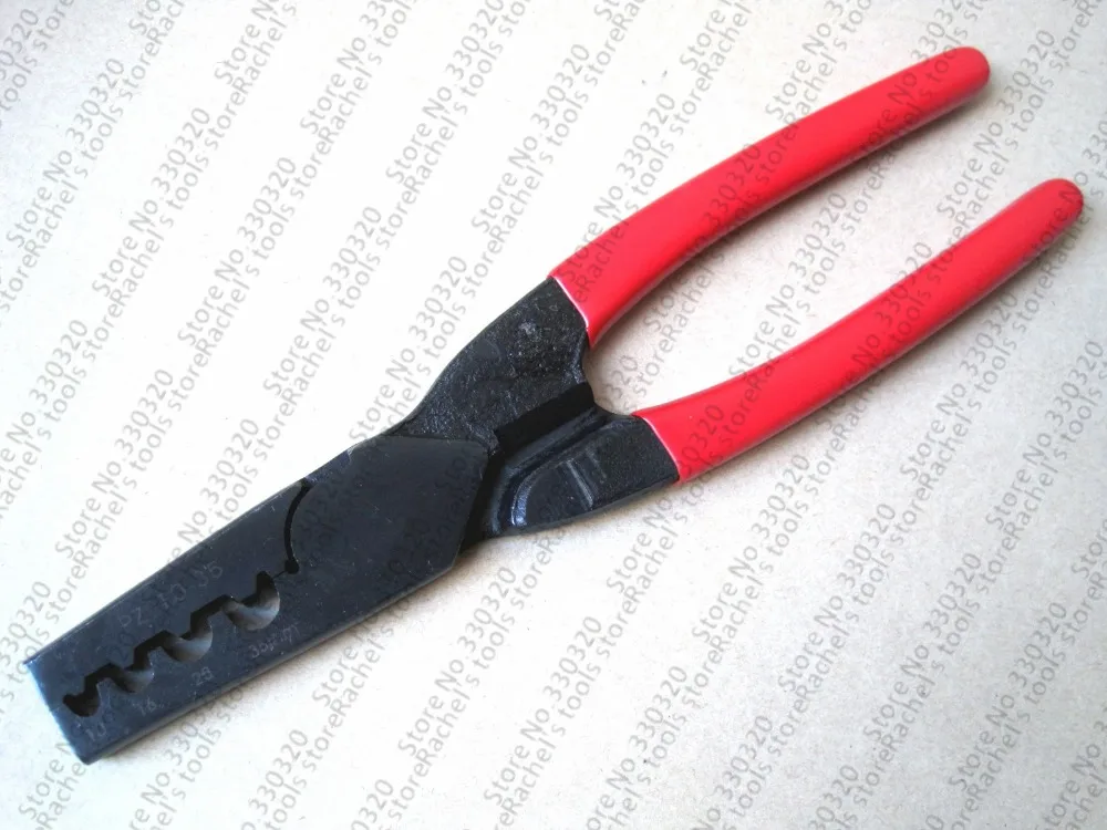 Germany style crimping pliers for cable sleeve 10-35mm2,cable ferrules crimping tool PZ10-35