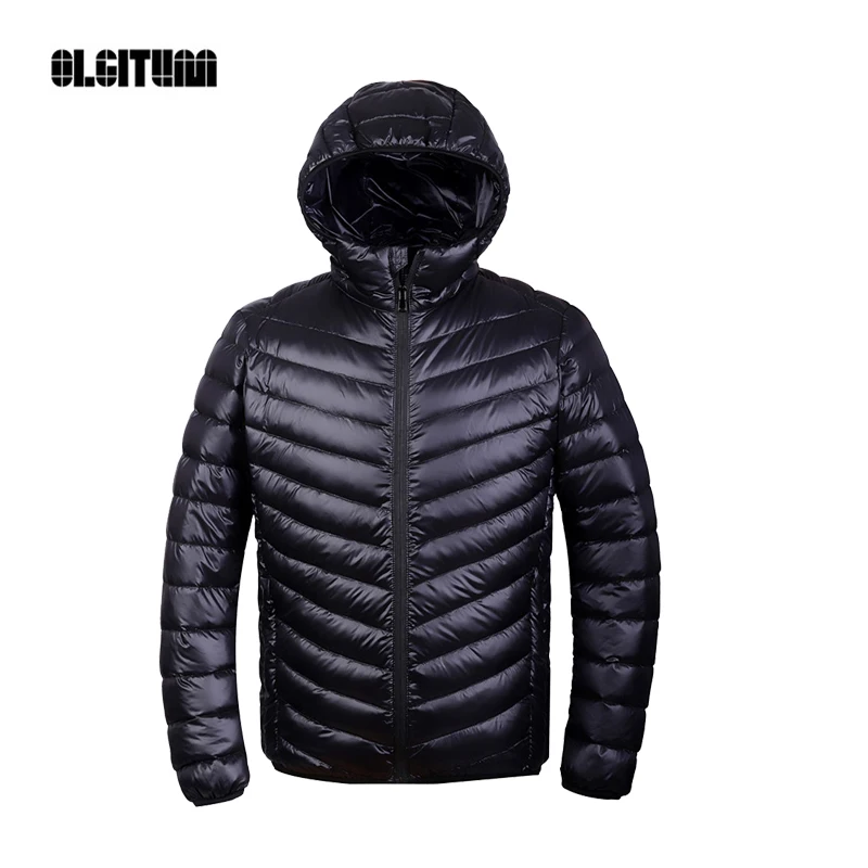 2020 New Men\'s Down Jacket Winter Men Ultralight Jacket 95% Duck Down Jacket Men Down Jacket Outdoors Collar Winter Parka Coat