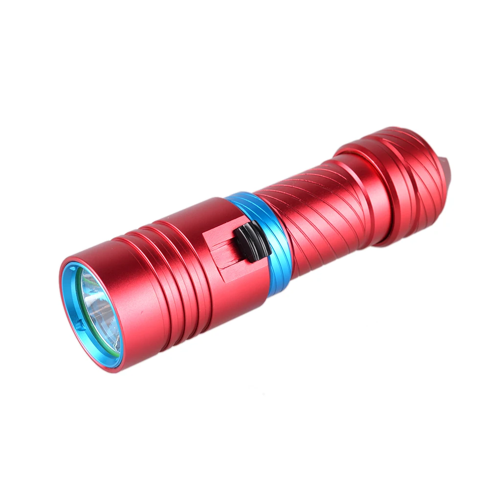 Linterna LED de buceo, lámpara subacuática impermeable, 1600 lúmenes, L2
