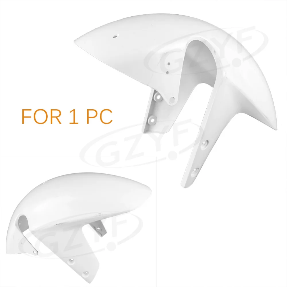 ABS Plastic Front Fender Fit for Suzuki 00-02 GSXR1000 K1 & 01-03 GSXR 600 750 K2 Injection Mould Motorcycle Fairing Cover Parts