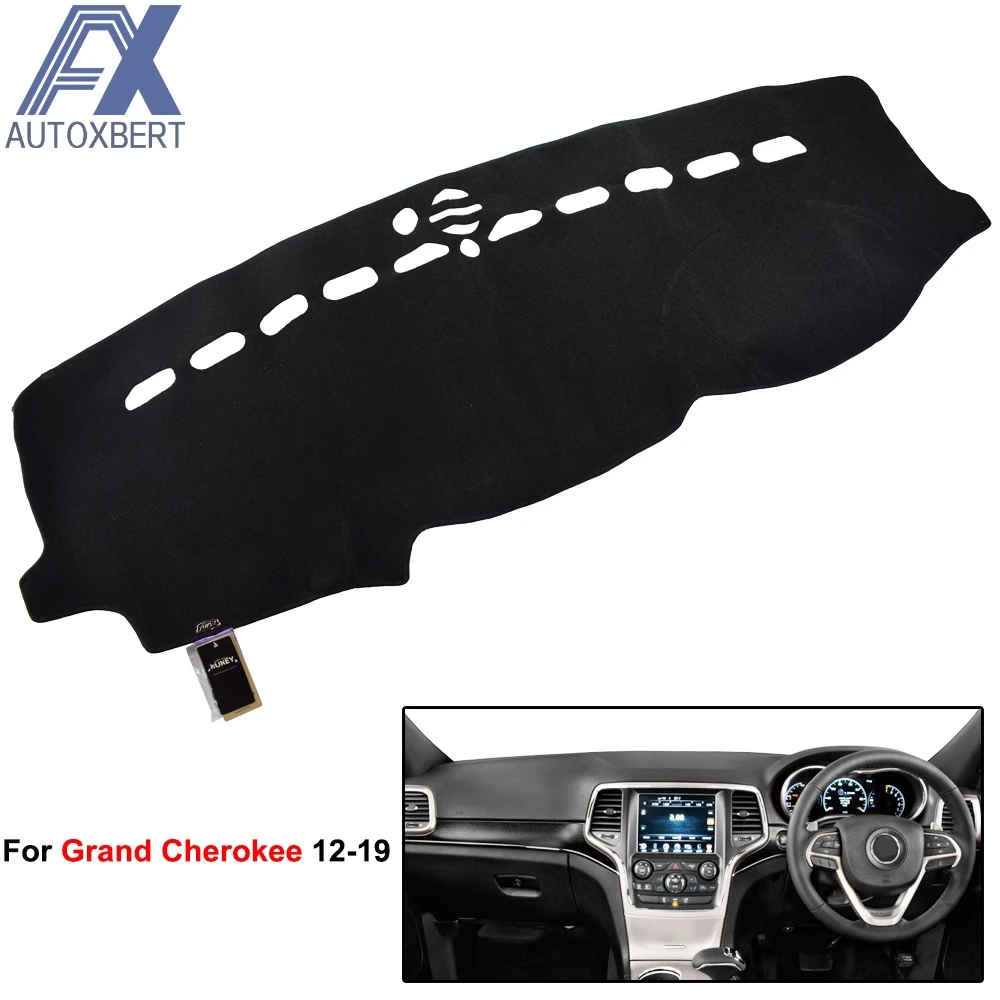 

AX Dashmat Dash Mat Dashboard Cover For Jeep Grand Cherokee WK2 2012 2013 2014 2015 - 2018 Pad Sun Shade Dash Board Cover Carpet