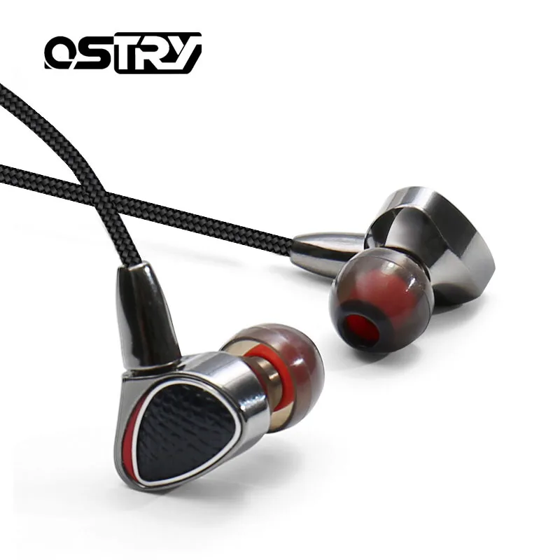 Newest OSTRY KC09 Monitors MMCX Detachable Hi-Fi In-Ear High Performance Earphone for phone mp3 music