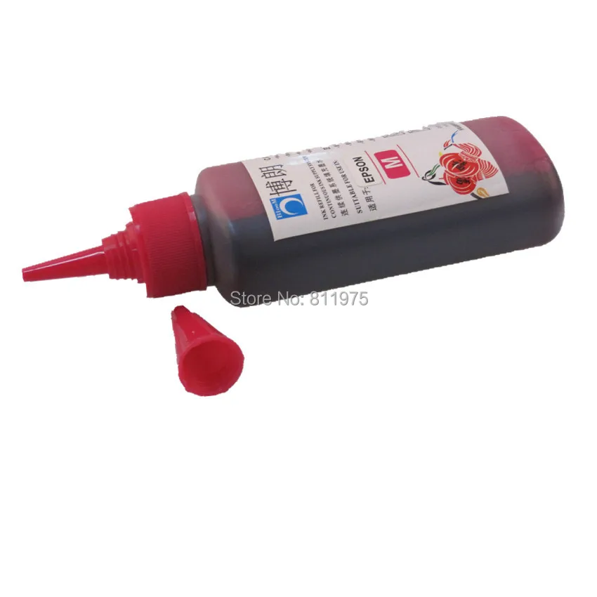 Universal High quality Premium Dye Ink 100ml For EPSON Stylus Photo 1400 1500w P50 Artisan 1430 PX650 PX660 PX660 Printer