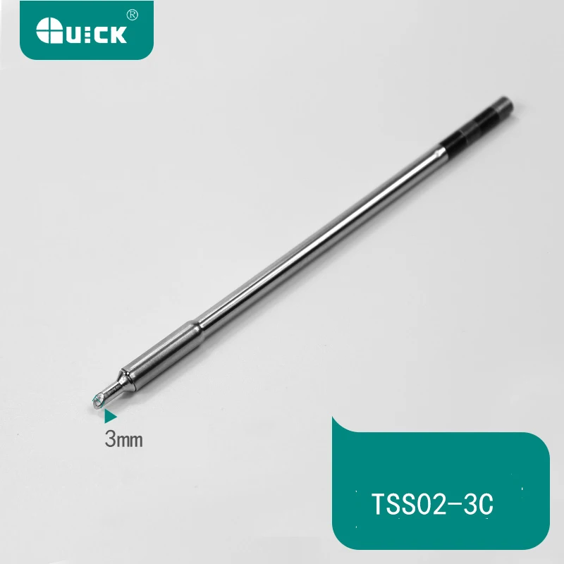 Original QUICK TS1200A Lead Free Solder Iron Tip Handle welding pen tools TSS02 Electric soldering iron head