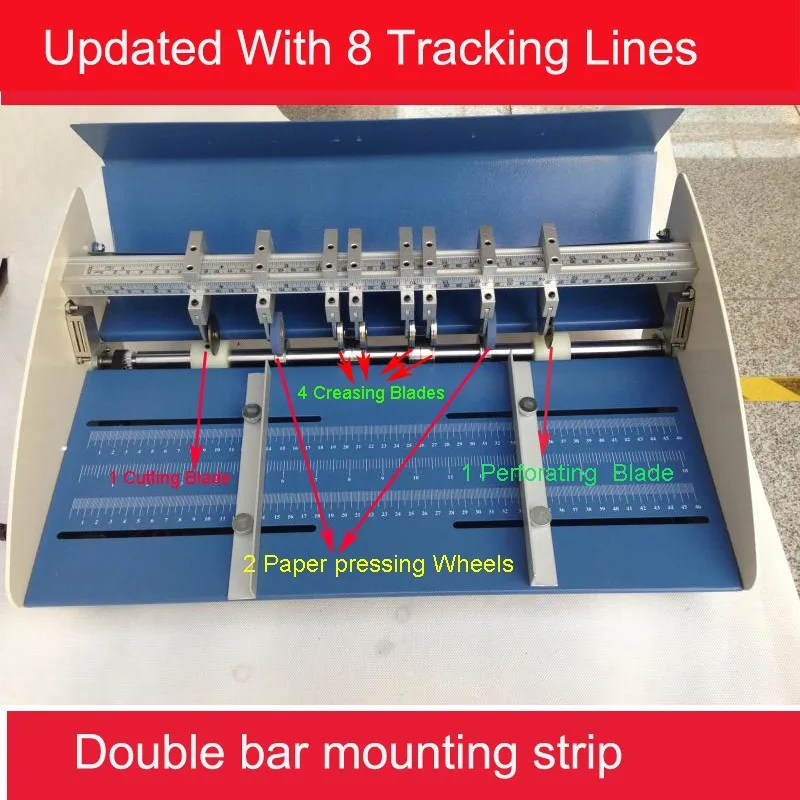 

Многофункциональный 460 Электрический Creaser Scorer перфоратор резак 3в1 комбо бумага резка Creasing перфорация 3 Функциональная Машина