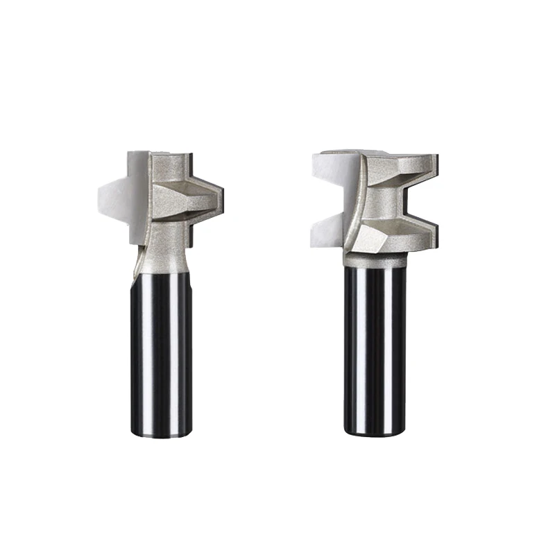 

2pcs/set 1/2 SHK Woodworking Tool Tongue Groove Bits GLUE JOINT BIT SET Router Bits