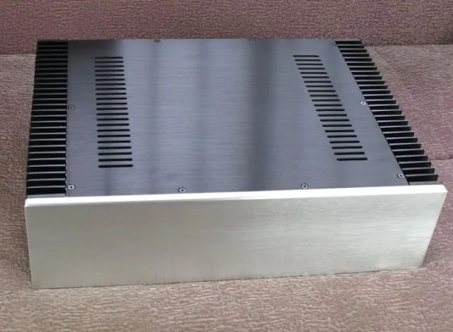 BZ4312 Radiator aluminum amplifier chassis / Class A amplifier chassis /AMP case Enclosure DIY BOX (430*120*310mm)