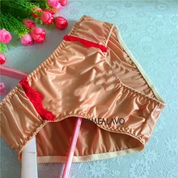 New Smooth Facial Men Sexy Lace Lace Soft Comfortable Healthy men Briefs gay underwear	 jockstrap