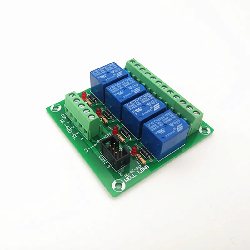 4 Channel NPN Type 48V 10A Power Relay Interface Module,SONGLE SRD-48VDC-SL-C Relay.
