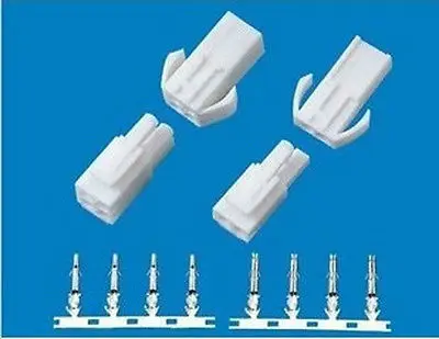 

100 Sets of 2 Way JST EL-2P Series Multipole Connectors