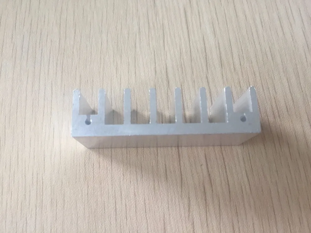 Small aluminum heat sink Electronic aluminum alloy radiator Computer pcb board dedicated heatsink 52*14*20mm heatsink