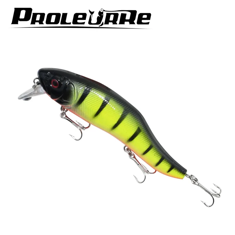 

Proleurre 1Pcs Crank bait Winter Fishing Lure topwater Hard Baits Pesca Swimbait Minnow 3Deyes Wobblers fish Fishing Tackle