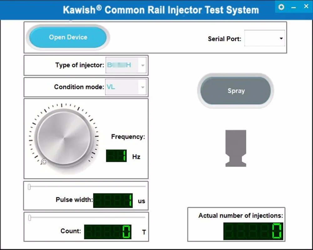 Nowy! Aktualizacja Kw608 Tester Diesel z technologią wtrysku Common Rail wielofunkcyjny Tester wtryskiwacz piezoelektryczny Tester wtryskiwacza Usb