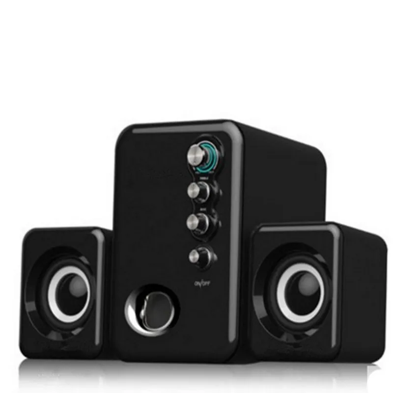 Multimedia USB 2.1 Active Audio Stereo Computer Speakers Mini Portable Subwoofer Altavoces Ordenador for Laptop Desktop Universa