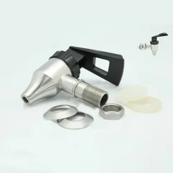 1pc Stainless Steel Beverage Drink Dispenser Wine Barrel Spigot / Tap / Faucet