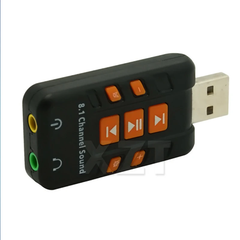 

Newest Hot USB to 3D Audio External USB Sound Card 8.1 Channel Adapter tarjeta de sonido for Windows Vista/XP Win7 Win8