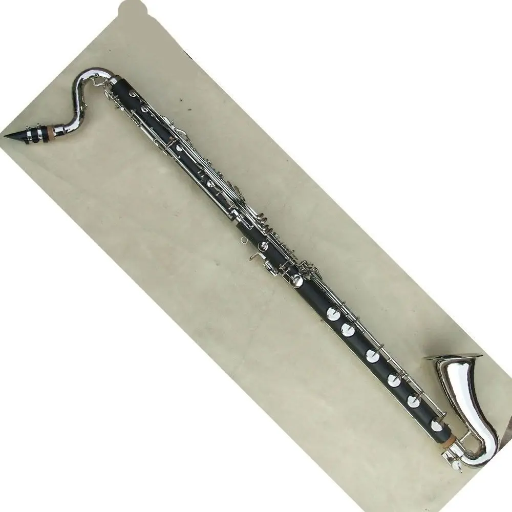 (Low C ) bass Clarinet kit Hard Bakelite Body Nickel Plated new