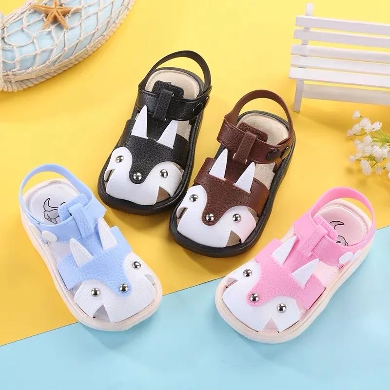 kids shoes fashion little girl princess shoes open toe primary school Korean version of summer children's girls shoes