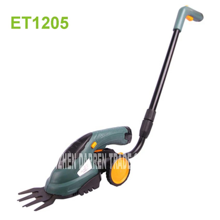 ET1205 power tools combo 3.6V rechargeable li-ion cordless lawn trimmer mower garden tools 2in1 Pruning blade length 110mm