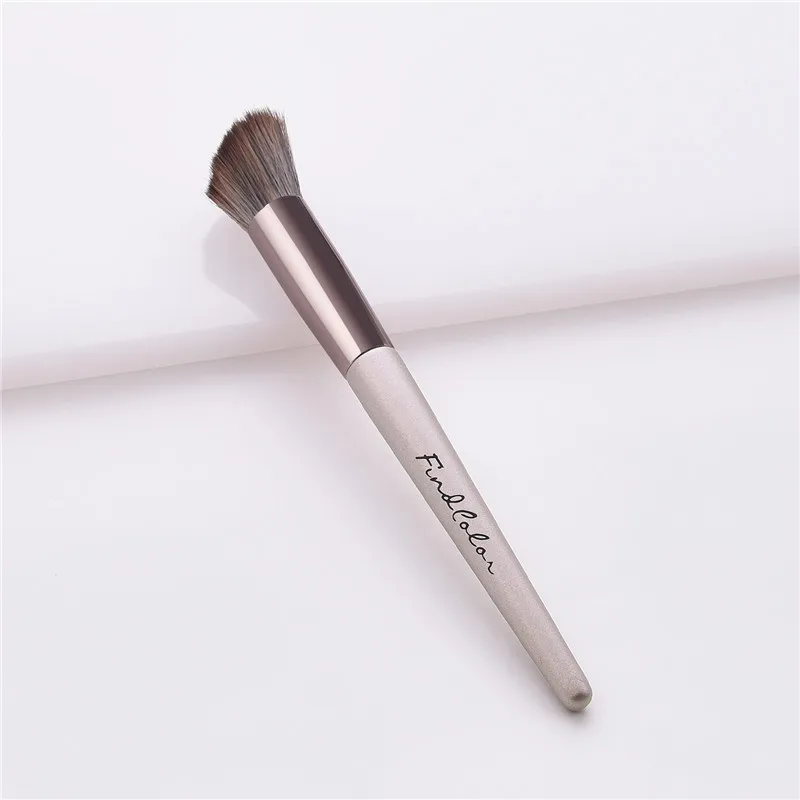 Classical Single Brush 9 Shapes Wood Handle Eye Shadow Eyebrow Concealer Double Head Brush Cosmetic Tools Multipurpose Brushes