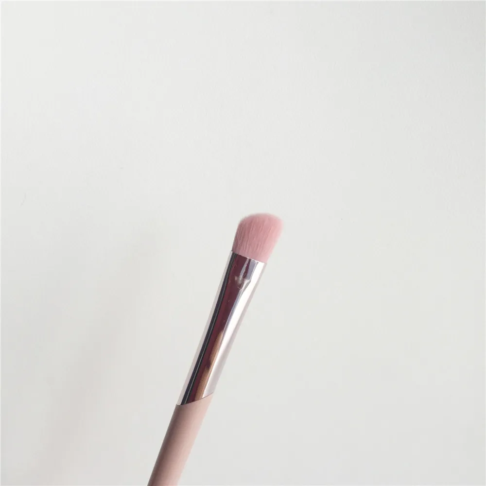 PINK Eye Makeup Brushes 210 Angled Shading 212 Smudge 214 Round 216 Tapered 217 Blending 8-pcs Eyesahdow Cosmetic Brushes