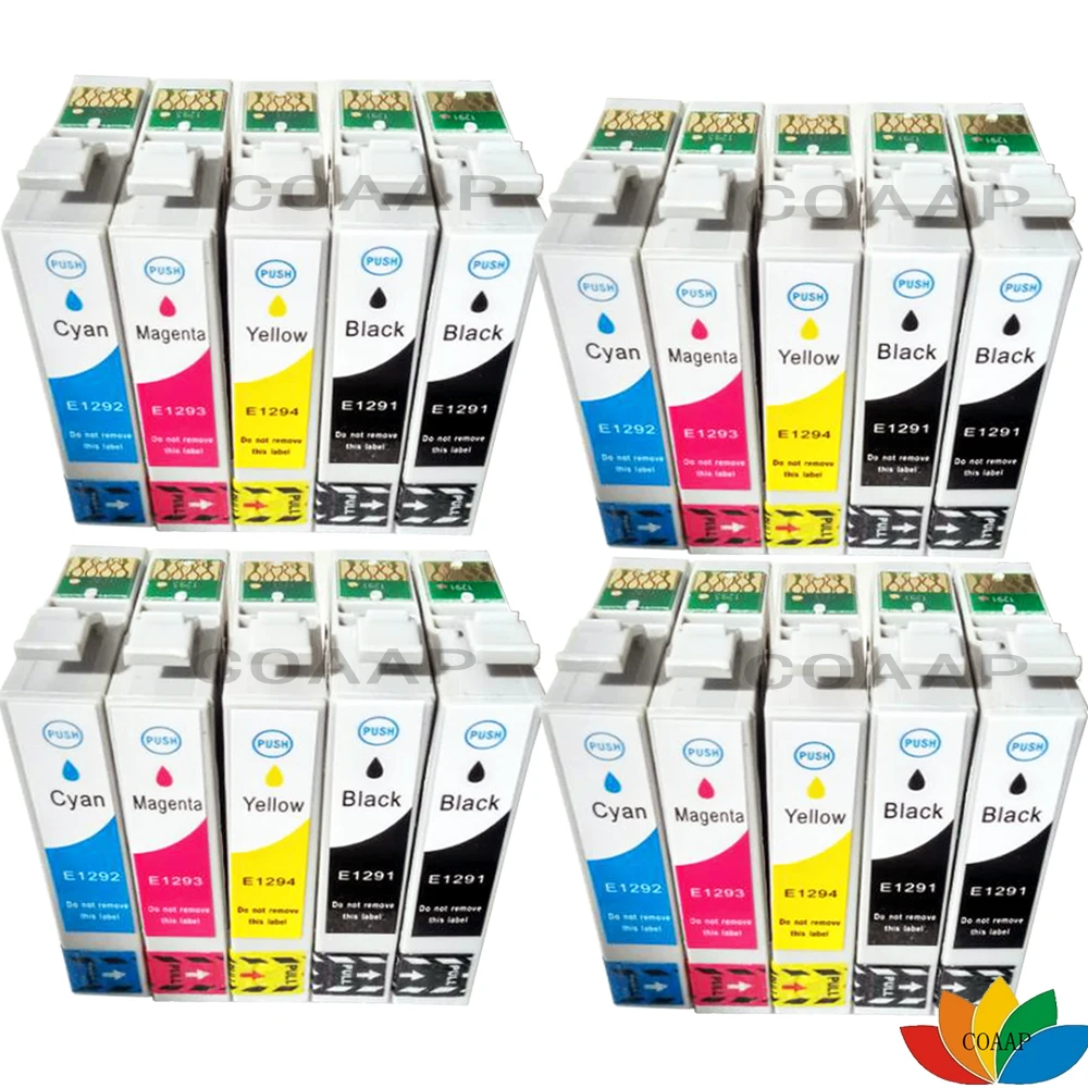 Compatible T1291 T1292 T1293 T1294 Ink cartridge for EPOSON stylus SX235W SX425W SX420W SX438W SX525WD SX535WD BX305F Printer